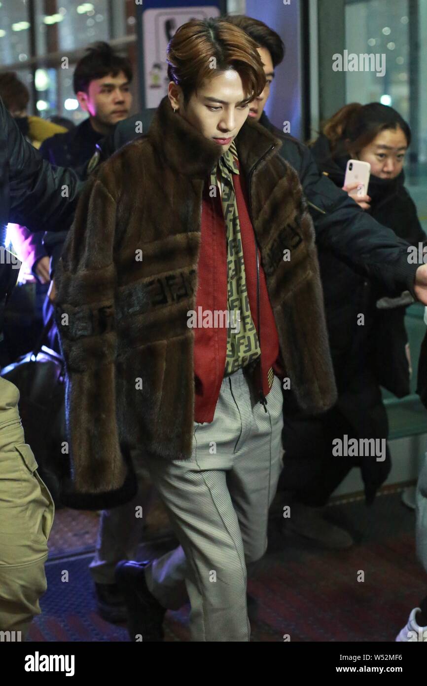 Hong Kong singer and actor Jackson Wang of South Korean boy group GOT7