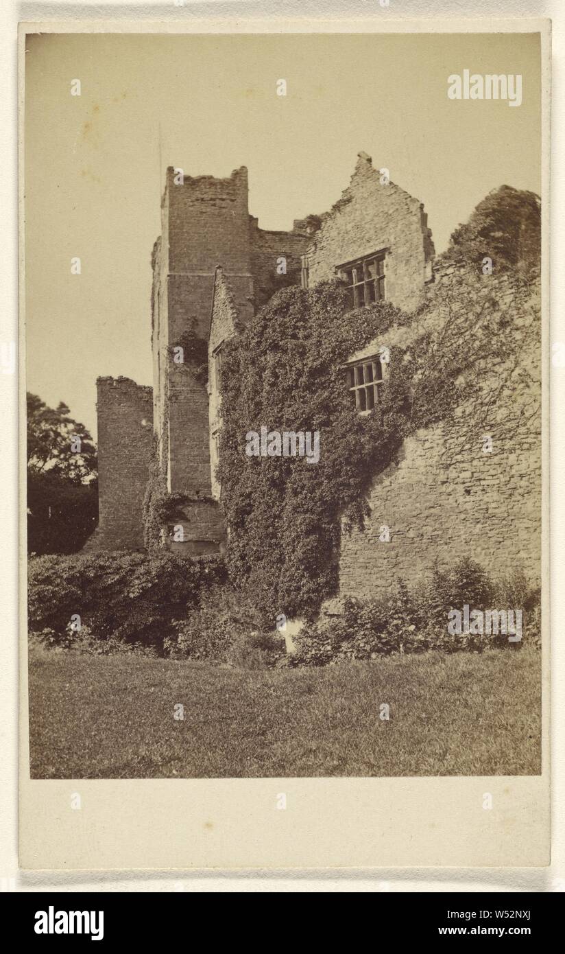 Sir Phil Sidney apartments, his father Henry gov in reign of Queen Eliz., Thomas Jones (British, active 1860s - 1870s), 1865–1870, Albumen silver print Stock Photo