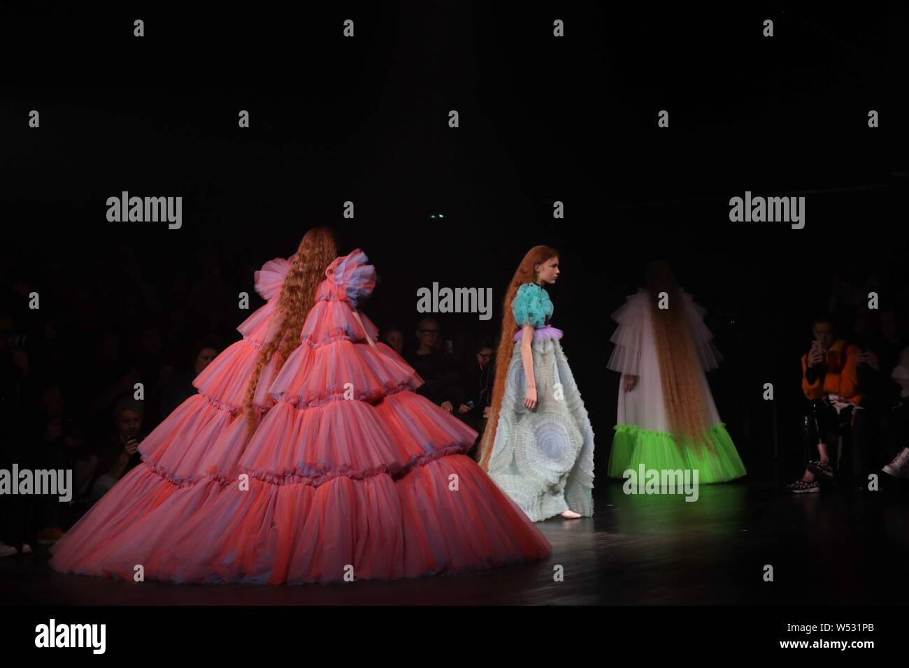 Models Display New Creations At The Viktor Rolf Viktor And Rolf Fashion Show During The Paris Haute Couture Fashion Week Spring Summer 19 In Paris Stock Photo Alamy Models Display New Creations At The Viktor Rolf Viktor And Rolf Fashion Show During The Paris Haute Couture Fashion Week Spring Summer 19 In Paris Stock Photo Alamy