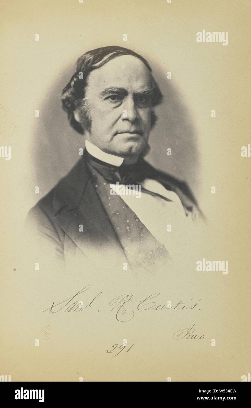 Samuel R. Curtis, James Earle McClees (American, 1821 - 1887), Julian Vannerson (American, 1827 - after 1875), Washington, District of Columbia, United States, about 1859, Salted paper print, 10.6 × 8.7 cm (4 3/16 × 3 7/16 in Stock Photo