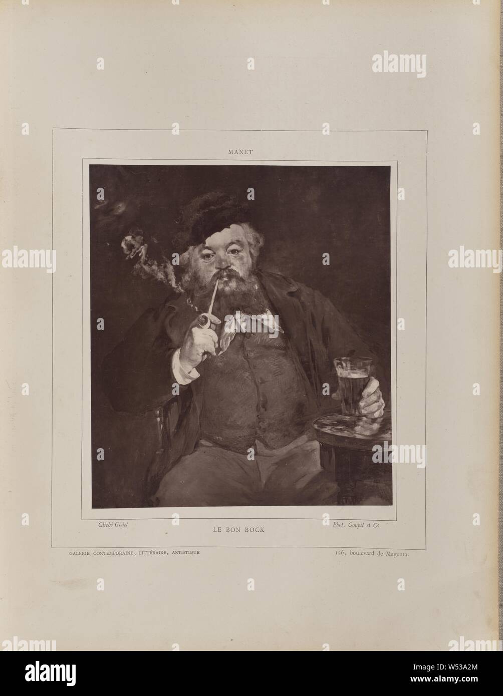 LE BON BOCK, about 1876–1882 Stock Photo