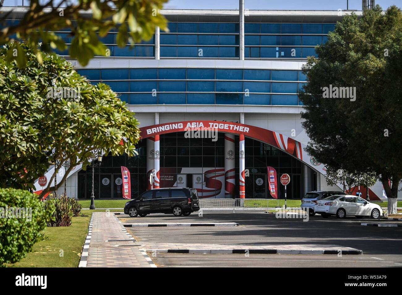 View of the Khalifa bin Zayed Stadium to host the AFC Asian Cup Group C