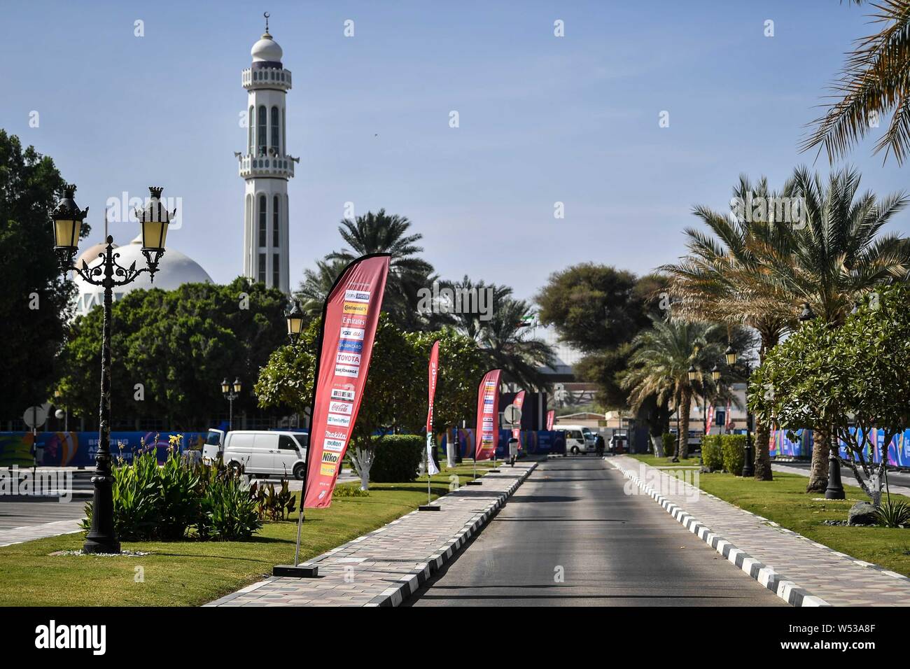 View of the Khalifa bin Zayed Stadium to host the AFC Asian Cup Group C