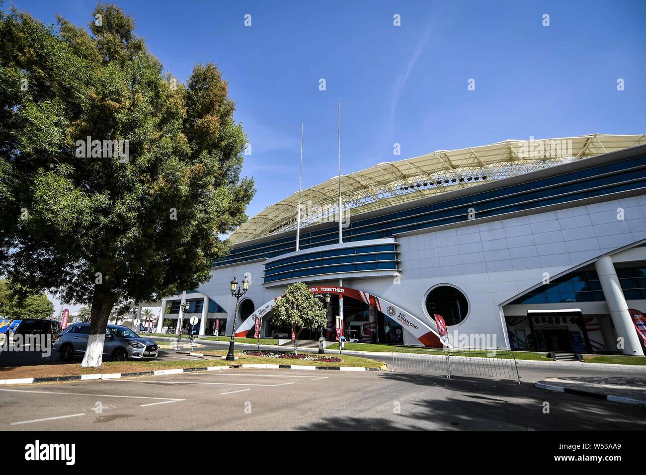 View of the Khalifa bin Zayed Stadium to host the AFC Asian Cup Group C