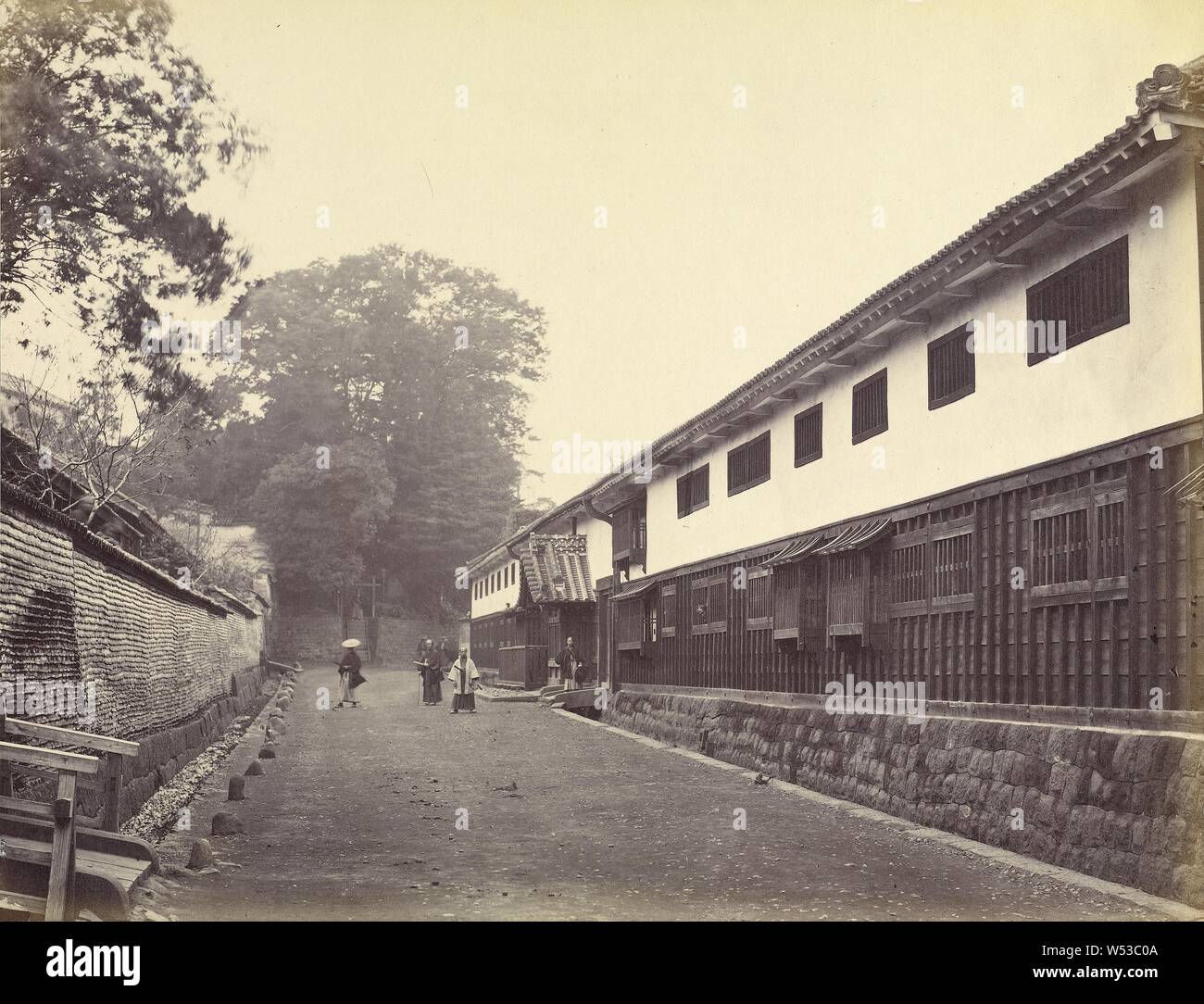 Arima Sama Palace Edo Felice Beato English Born Italy 1832 1909 Yedo Japan 1863 Albumen Silver Print 21 6 X 28 Cm 8 1 2 X 11 In Stock Photo Alamy