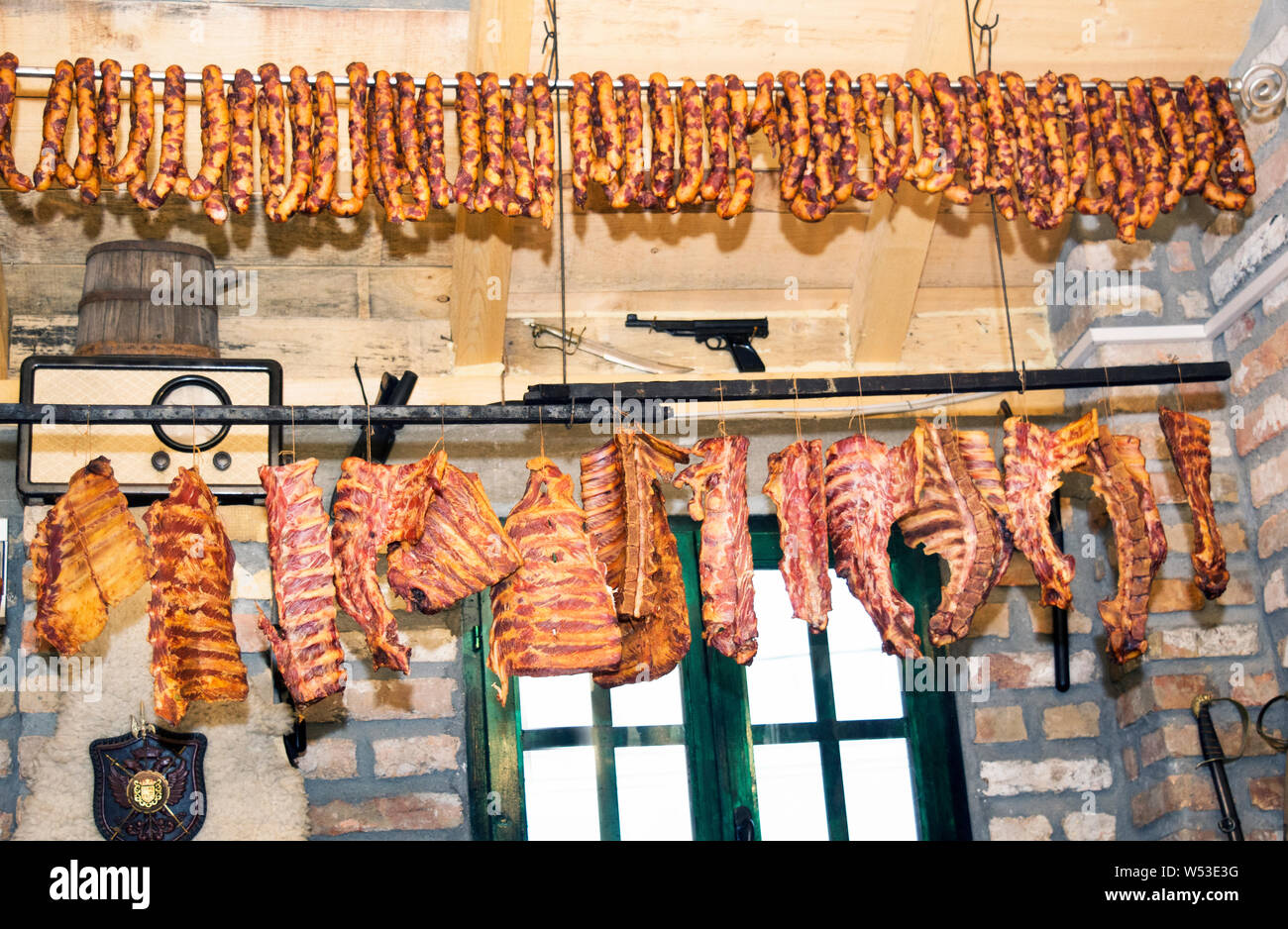 Meat dryer hi-res stock photography and images - Alamy