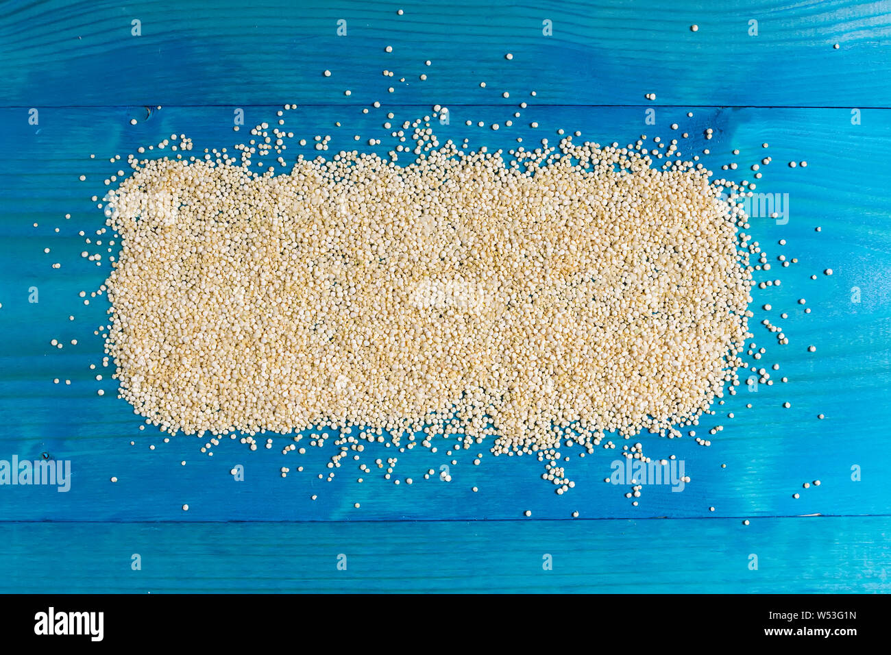 Grains of quinua on wood Chenopodium quinoa Stock Photo Alamy