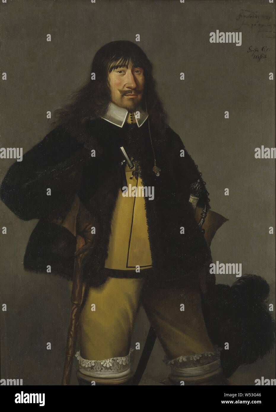 Peter Raemsdorf, Ebbe Ulfeld, 1616-1682, painting, portrait, Ebbe Christoffersen Ulfeldt, 1639, oil on canvas, Height, 128 cm (50.3 inches), Width, 92 cm (36.2 inches), Signed, Anno 1639 24 (...) Amsterdam P. Ramstorp Stock Photo