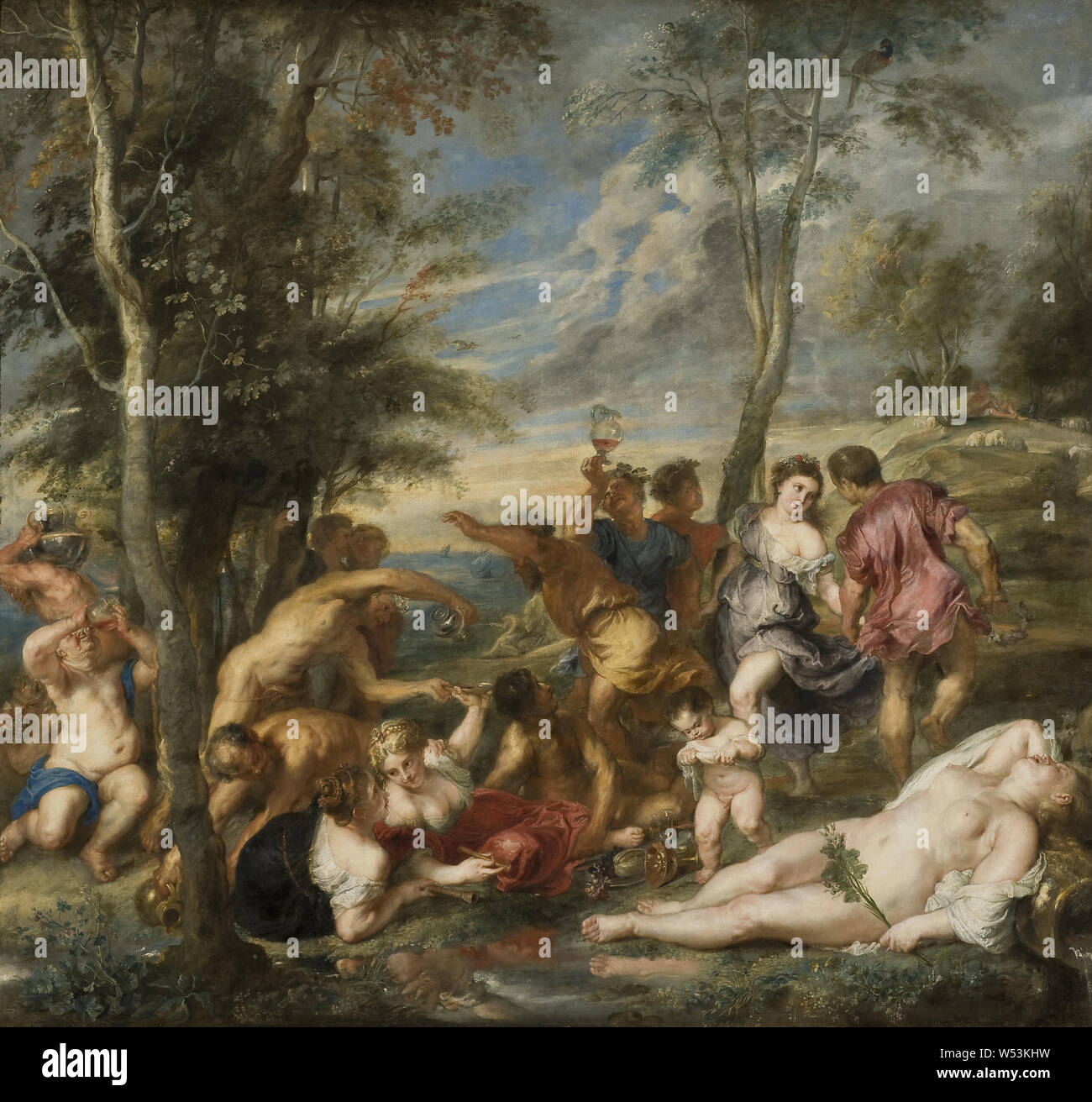 Peter Paul Rubens, The Andrians, Backanal on Andros, painting, Oil on  canvas, Height, 200 cm (78.7 inches), Width, 215 cm (84.6 inches Stock  Photo - Alamy