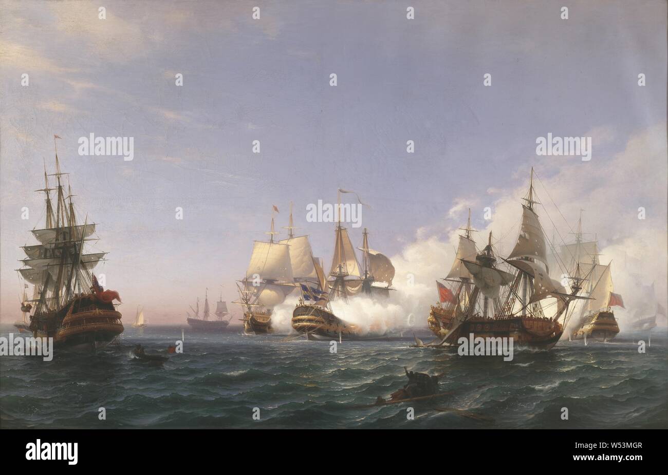 Ship oland in violation of english warship in 1704 hires stock
