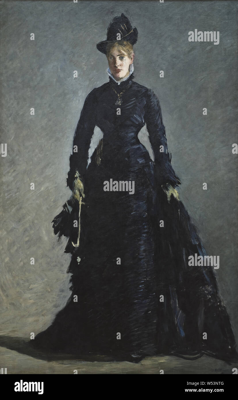 Édouard Manet, A Parisian Lady, Parisian, painting, Ellen Andrée