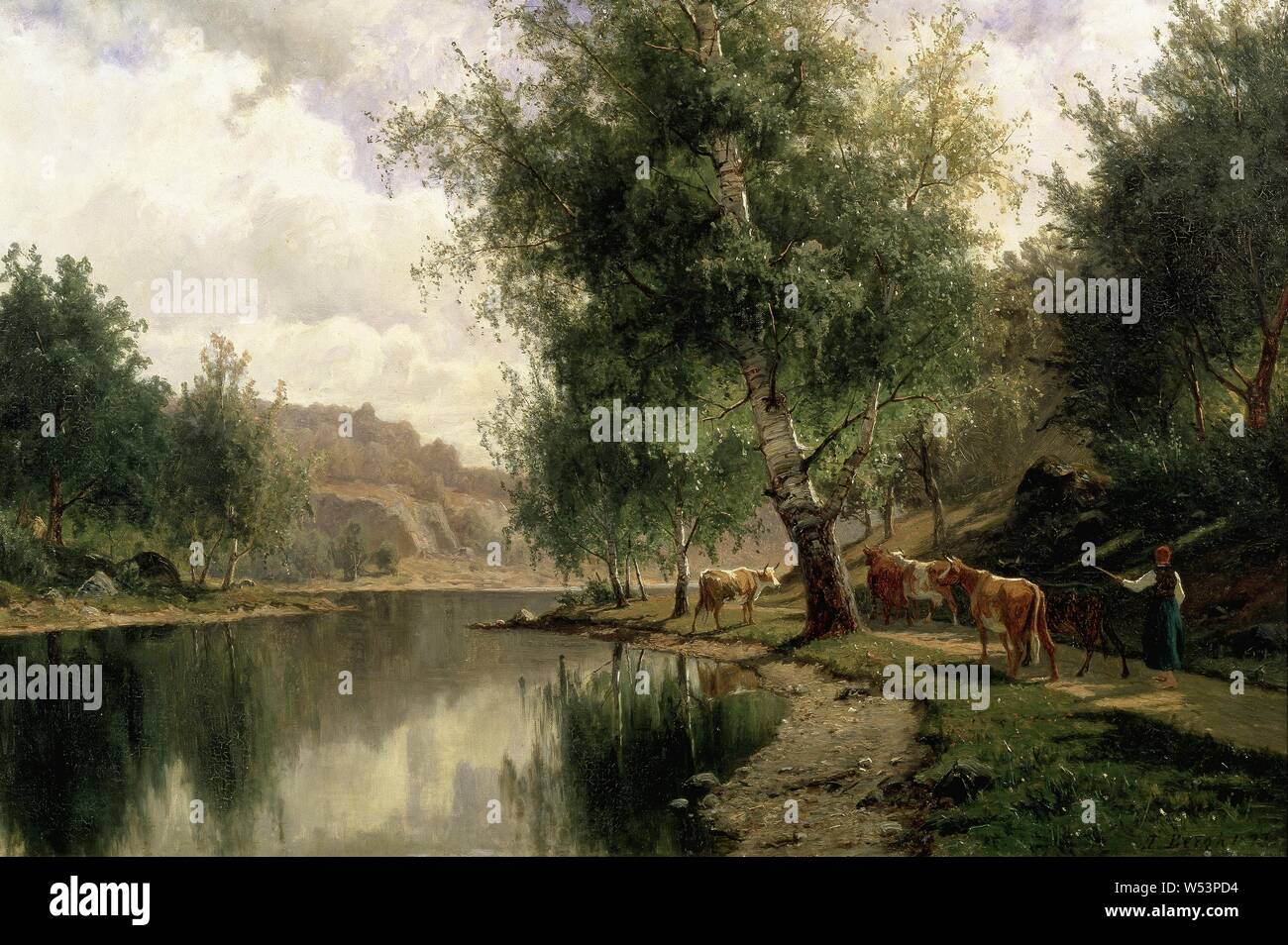Edvard Bergh Summer Landscape Summer Landscape Painting Landscape Art 1873 Oil On Canvas Height 60 Cm 23 6 Inches Width 90 Cm 35 4 Inches Signed E Bergh 1873 Stock Photo Alamy Edvard Bergh Summer Landscape Summer Landscape Painting Landscape Art 1873 Oil On Canvas Height 60 Cm 23 6 Inches Width 90 Cm 35 4 Inches Signed E Bergh 1873 Stock Photo Alamy