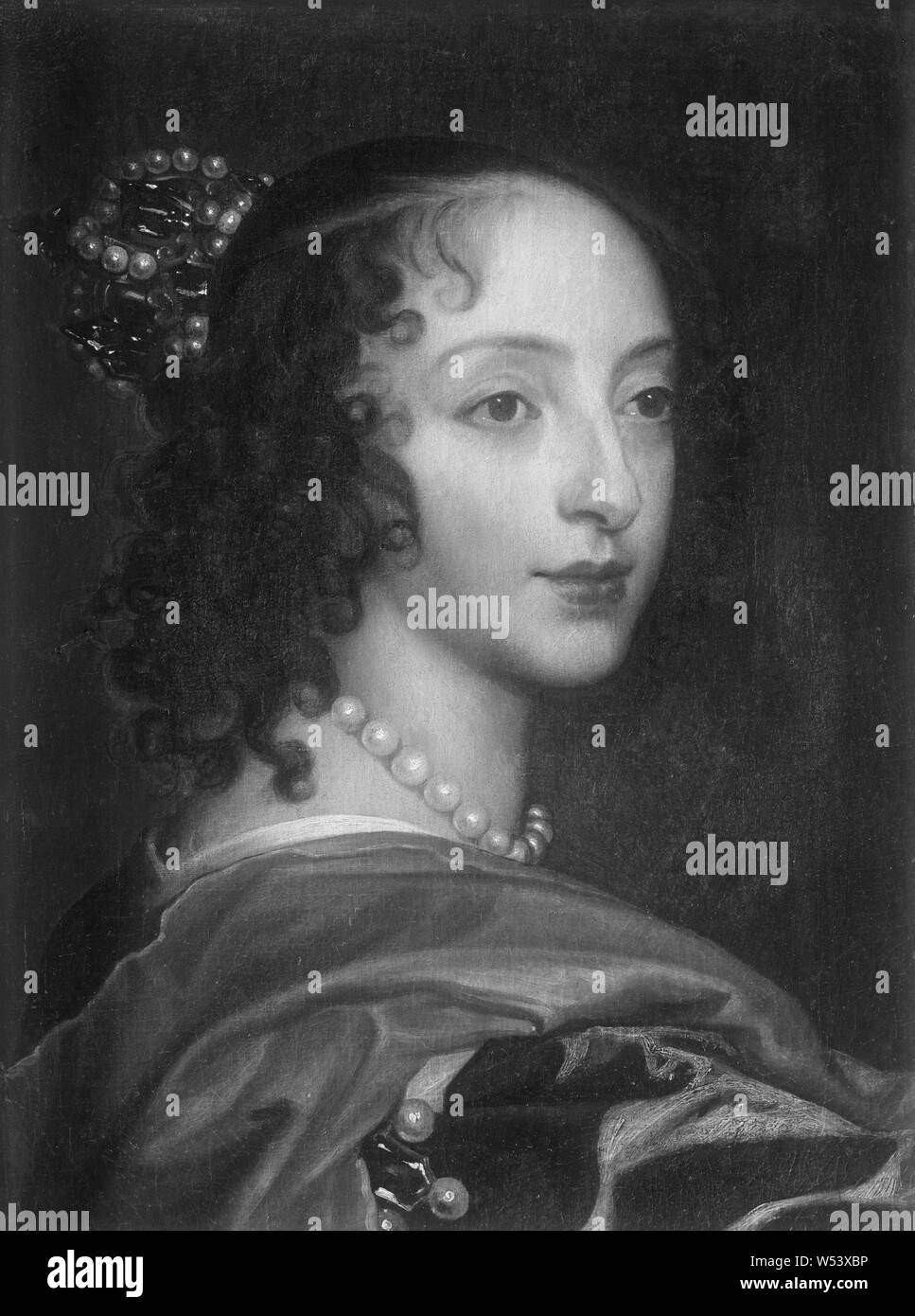 Princess Henrietta Maria Henrietta Maria 1609 1669 Princess Of France Painting Oil Height 46 Cm 18 1 Inches Width 34 Cm 13 3 Inches Stock Photo Alamy