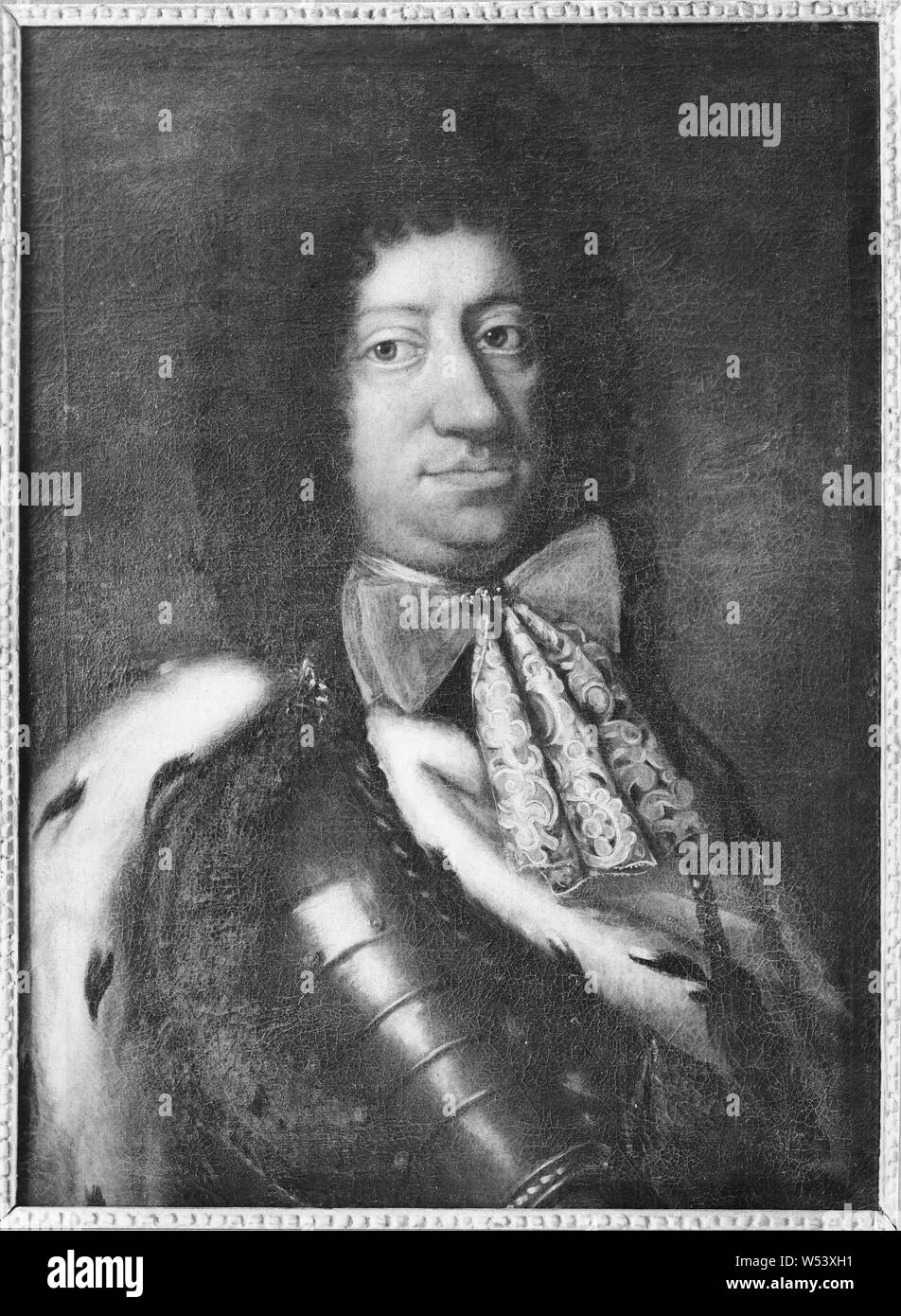 Jacques D Agar, King Christian V, Christian V, 1646-1699, King of Denmark and Norway, painting, Oil, Height, 67 cm (26.3 inches), Width, 51 cm (20 inches) Stock Photo