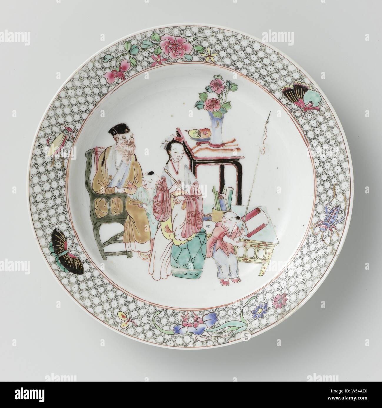 chinese plate illustration