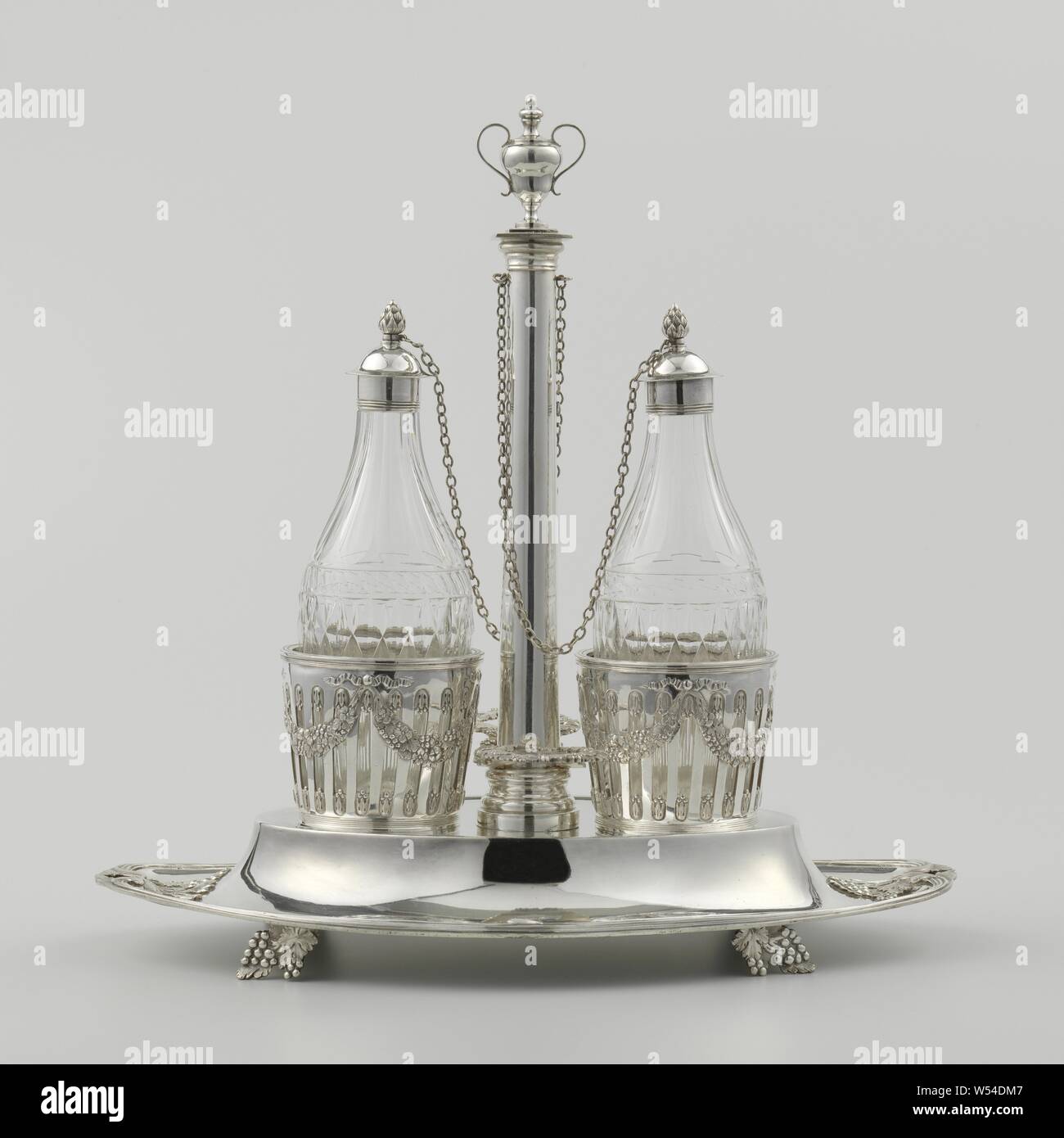Bottle Belonging To Oil And Vinegar Set Consisting Of Two Bottles