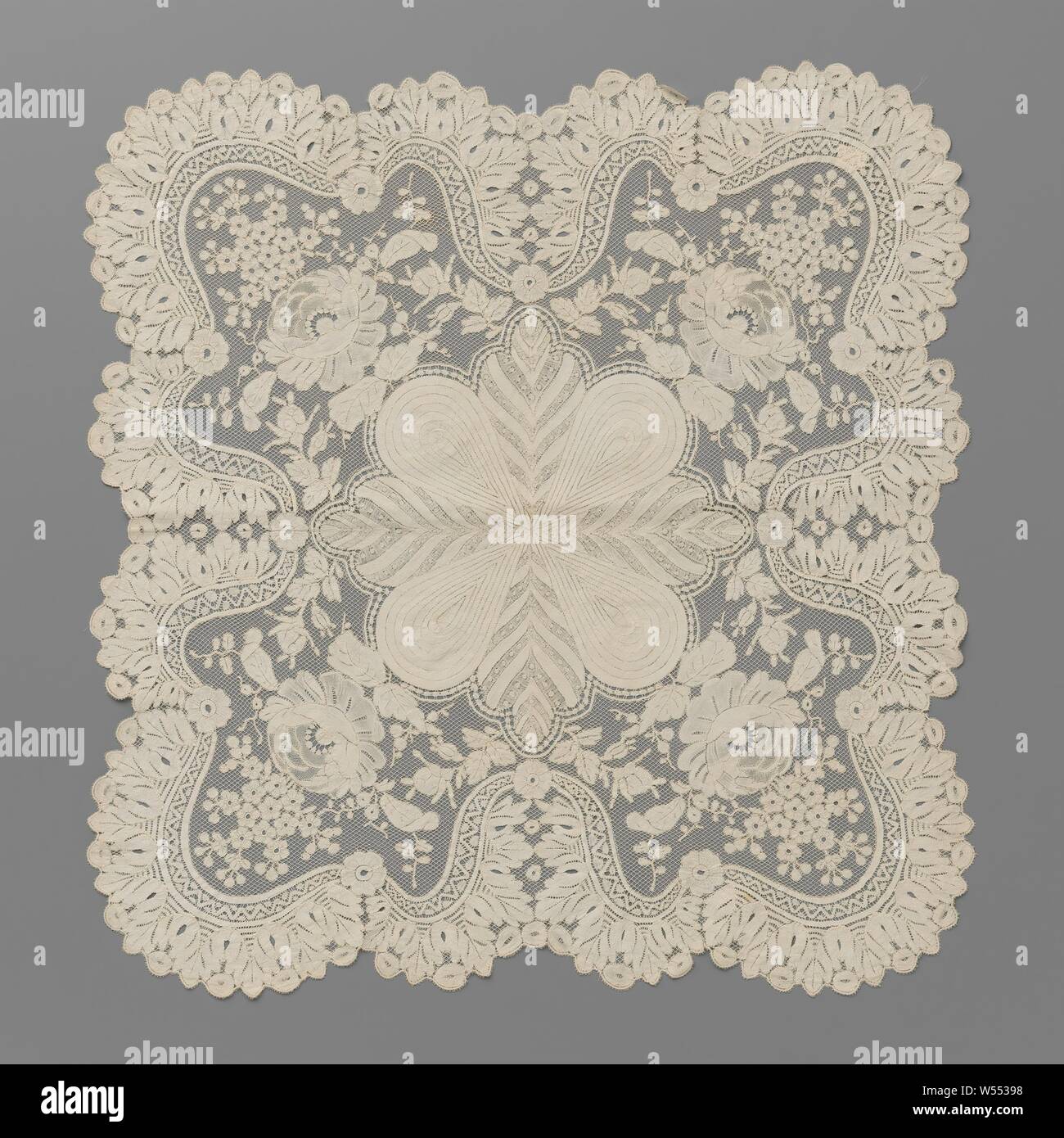 Lace corner handkerchief cheap