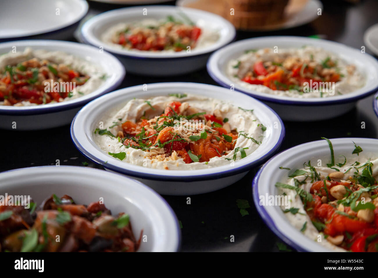 Dips, Event Catering Berlin Stock Photo Alamy