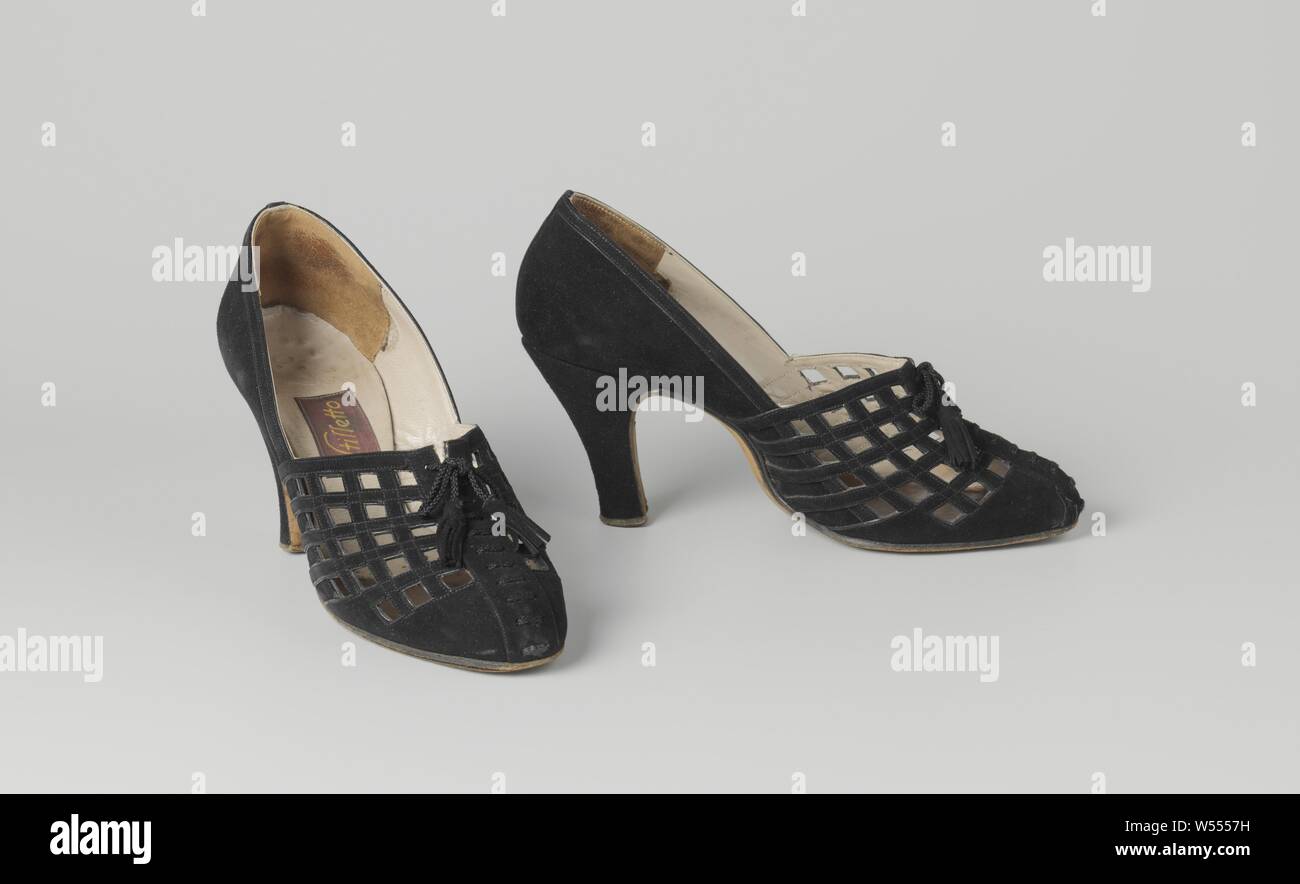 black suede ladies shoes