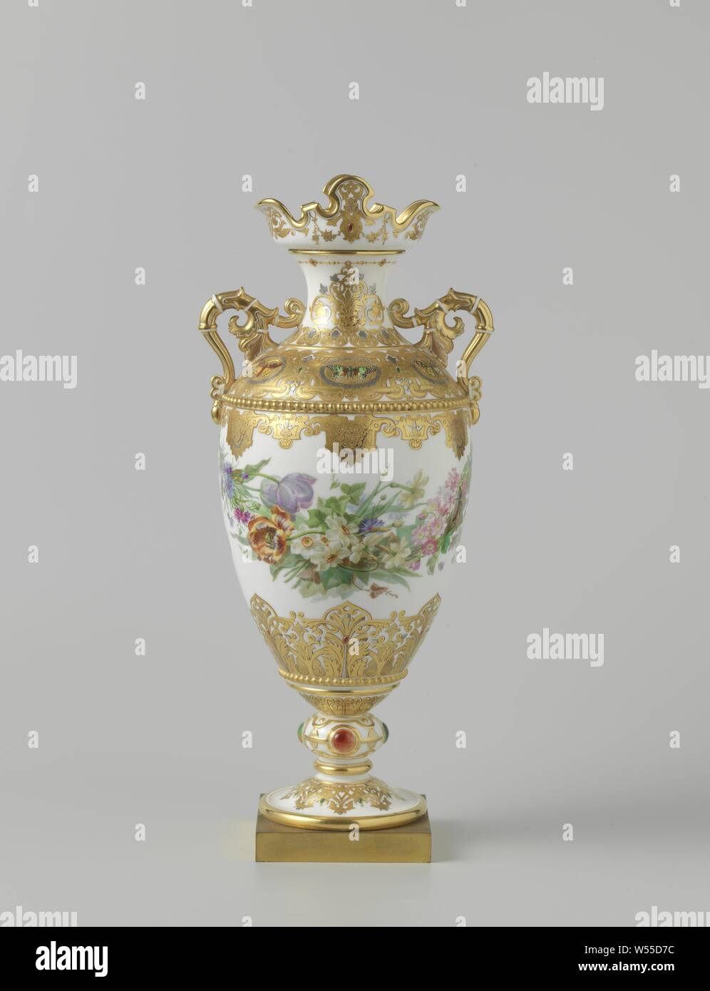 Pair Of Vases Vases Adelaide Vase Adelaide Vase Of Porcelain