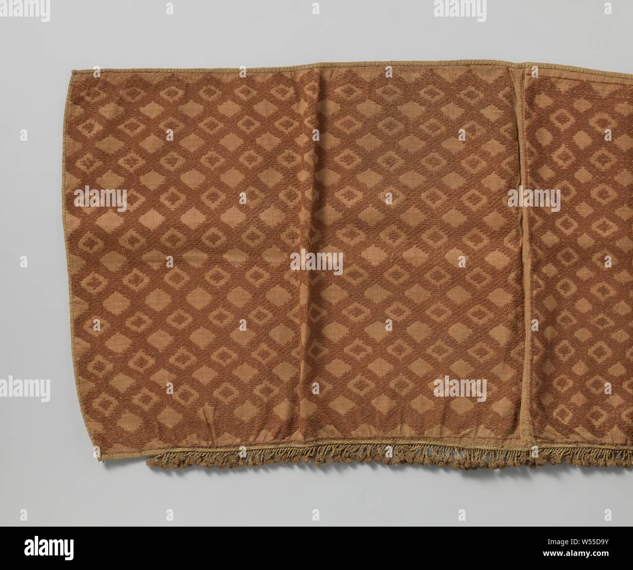 Cuba fabric or rug made of raffia Cuba fabric consisting of two