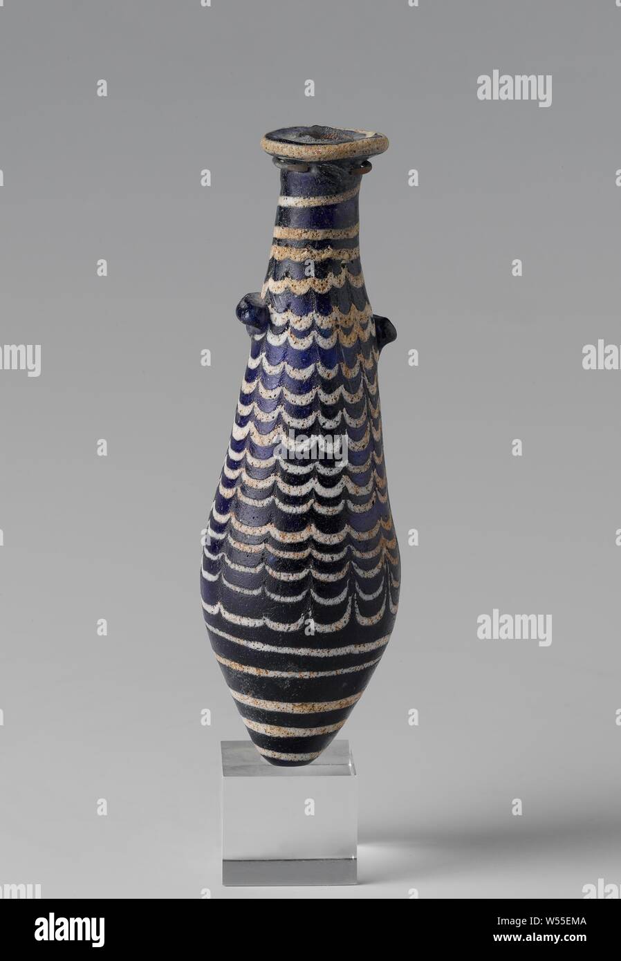 Small Drip Shaped Vase Thick Walled Drop Shaped Vase Without A