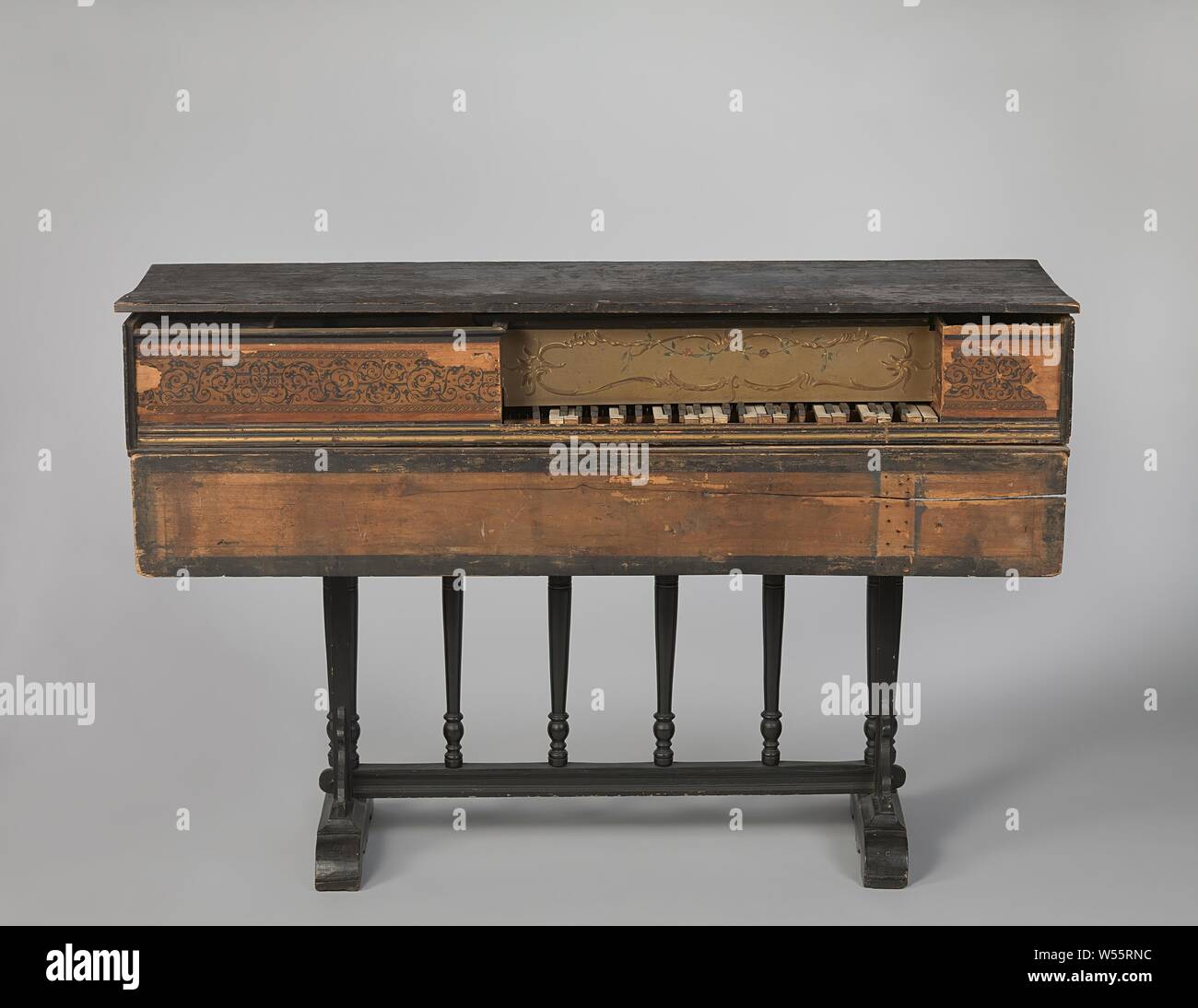 Rucker's Instrument Virginal, Andreas Ruckers (I), 1643 Stock Photo - Alamy