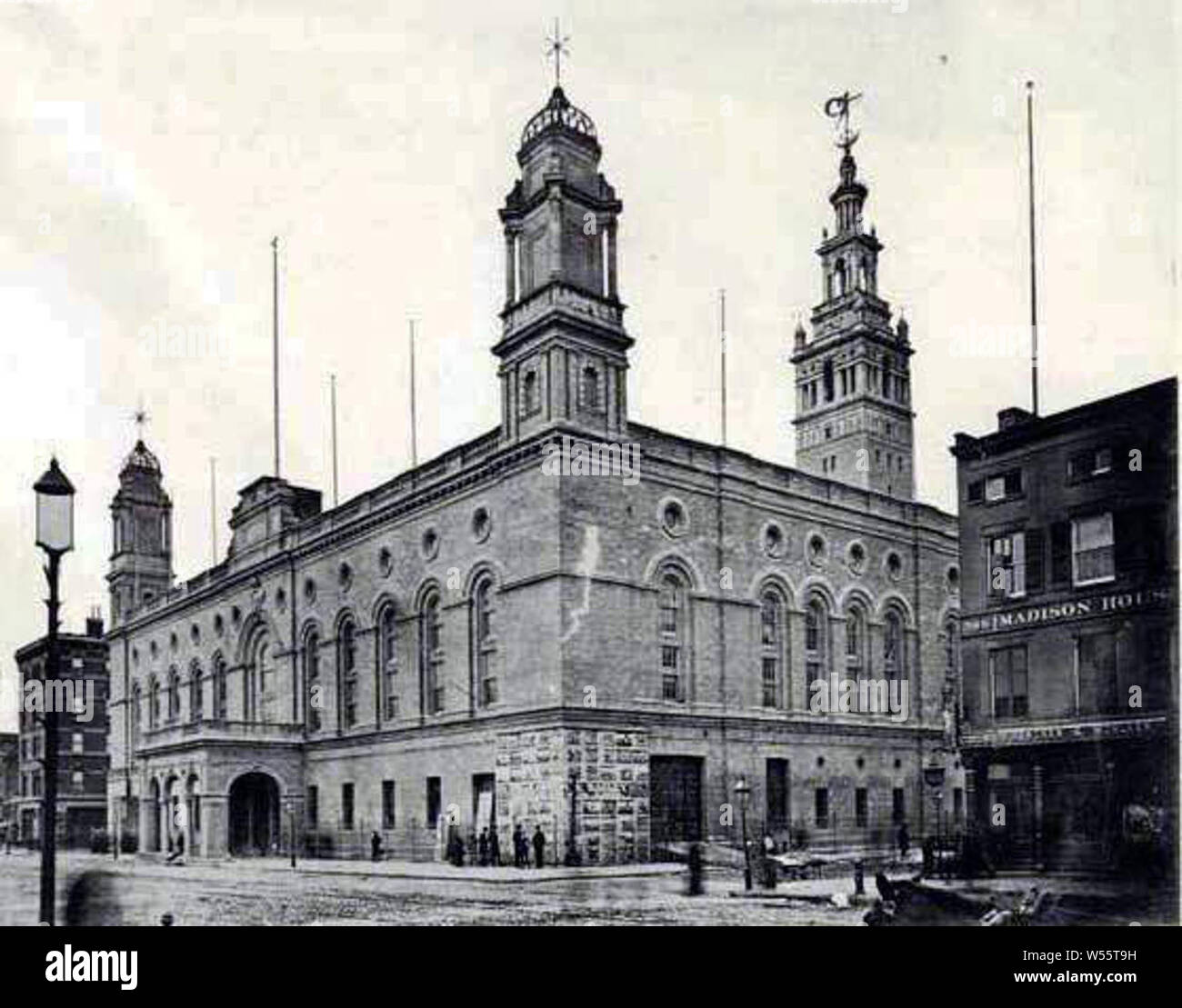 Madison Square Garden Built 1890 Near Madison Square In