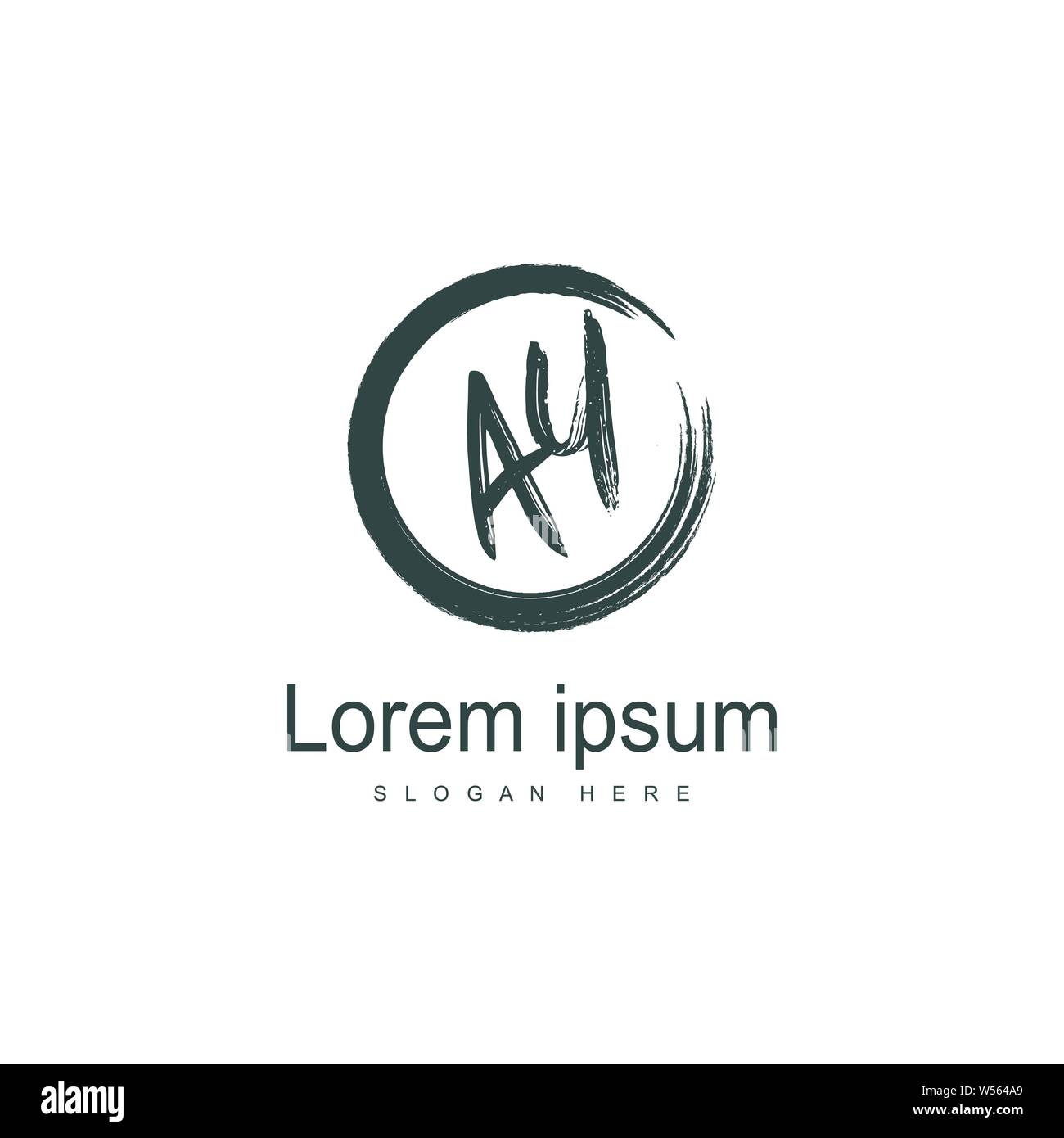 AY Letter Logo Design. Creative Modern AY Letters Icon Illustration ...