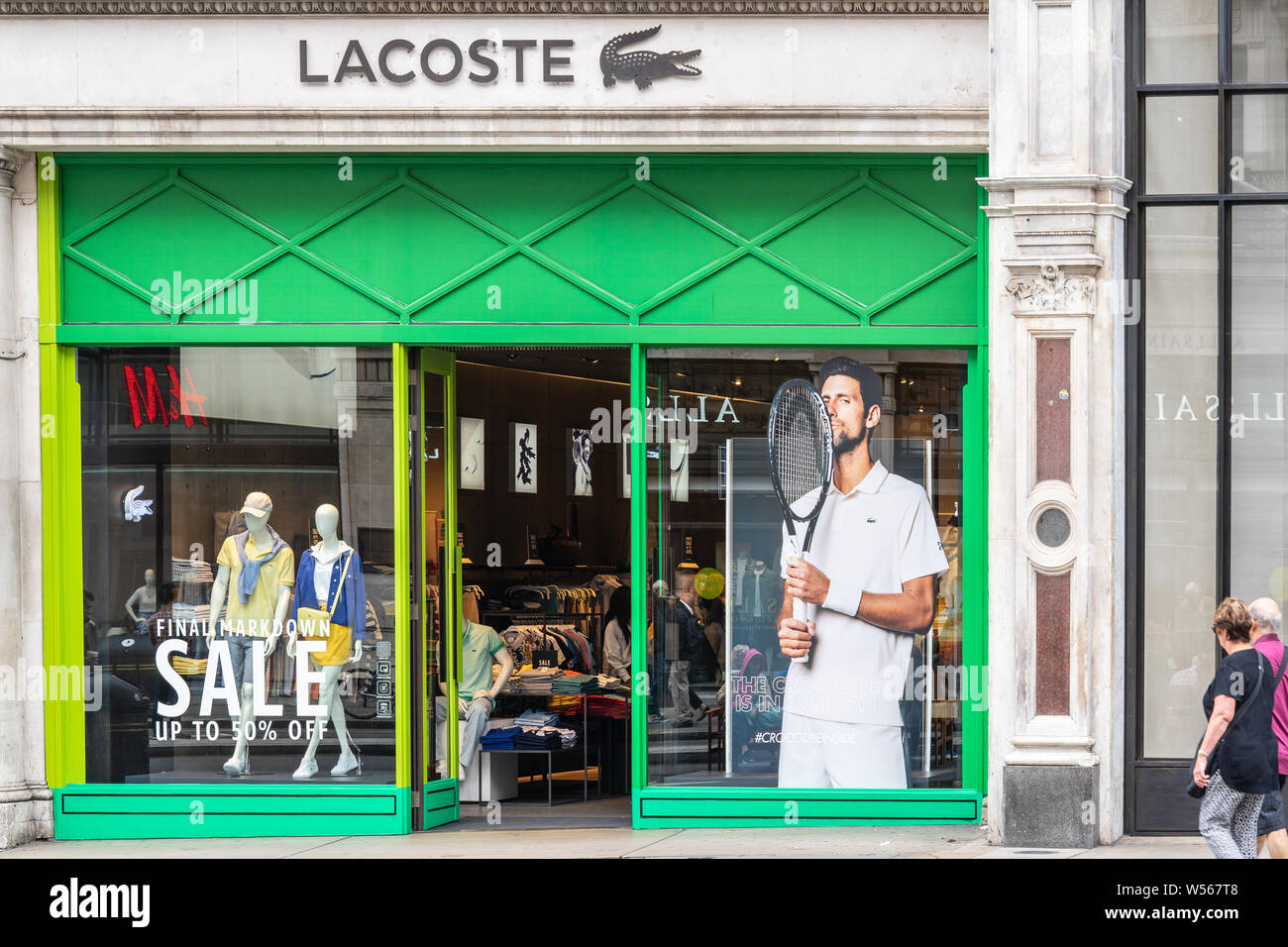 Lacoste regent st outlet