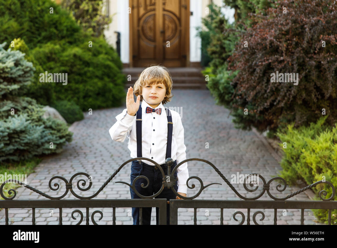 Adult dressed in school uniform hi-res stock photography and images - Alamy