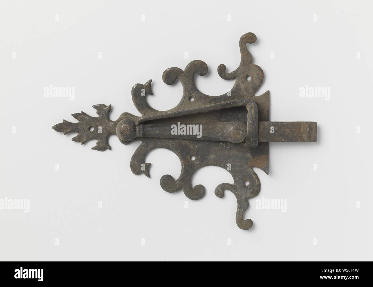 Cut, An ornamented single cut Stock Photo