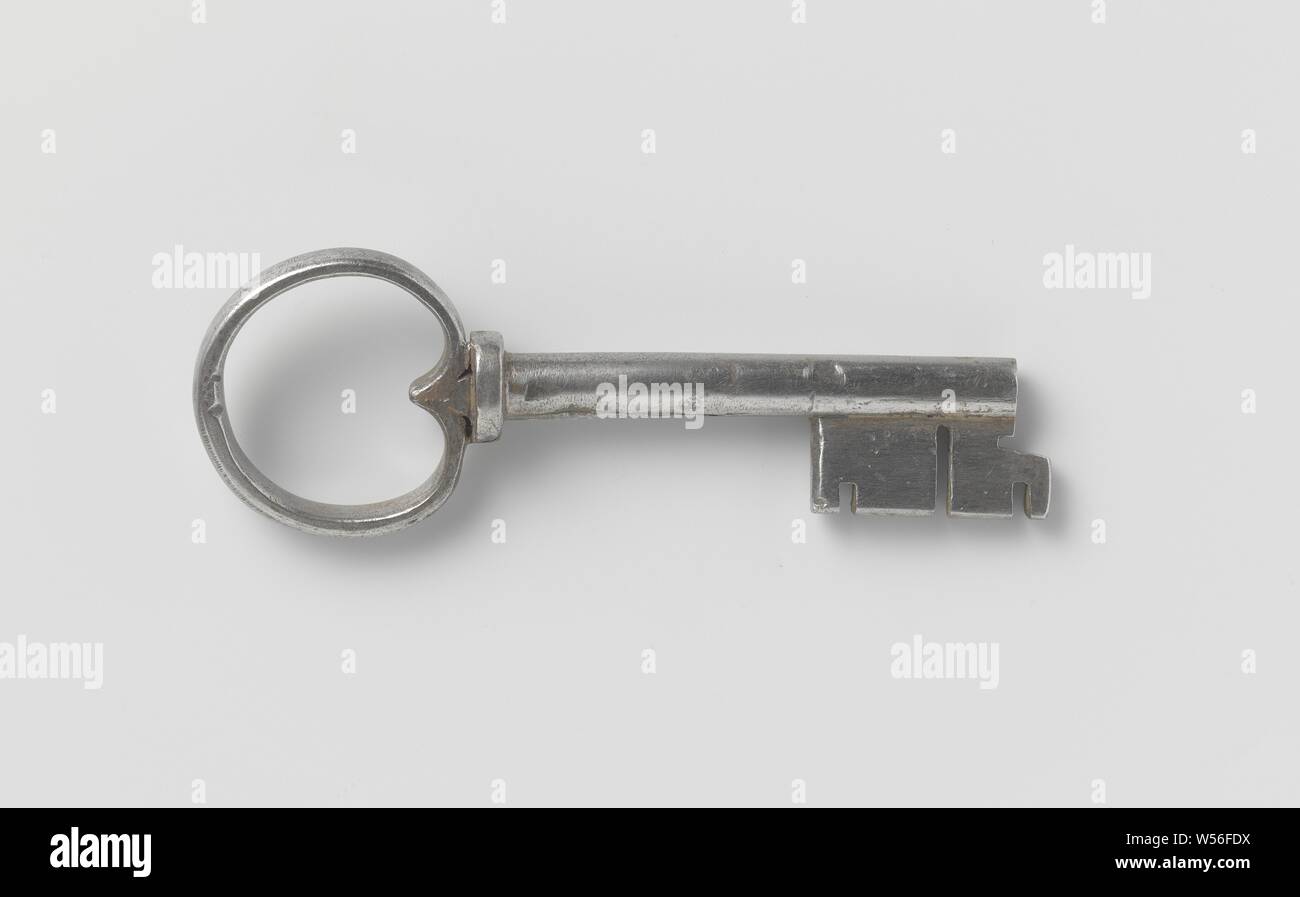 Key, A key., l 12.5 cm Stock Photo