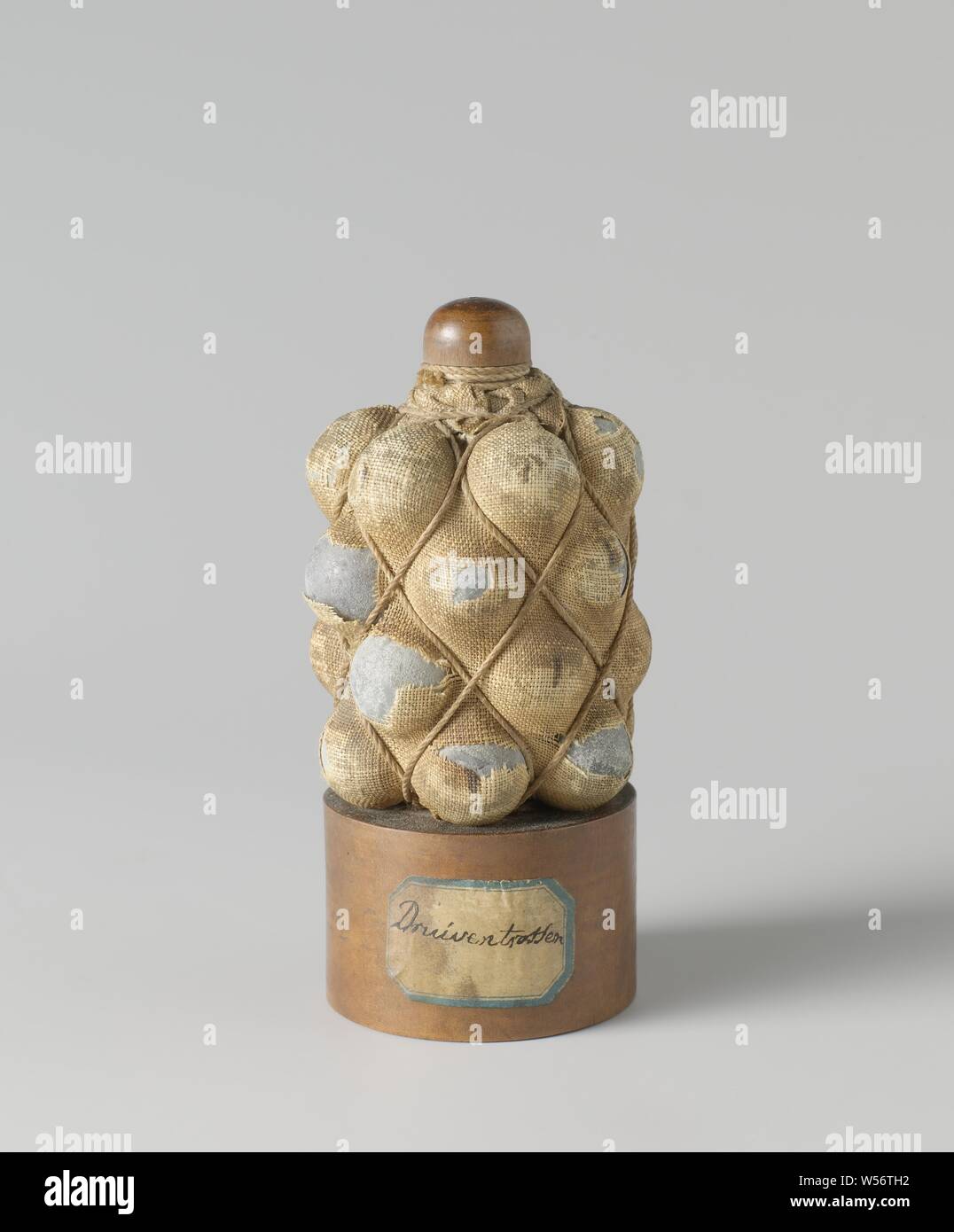 Models of shot bundles (grapeshot) Model of a bullet bundle, A bullet