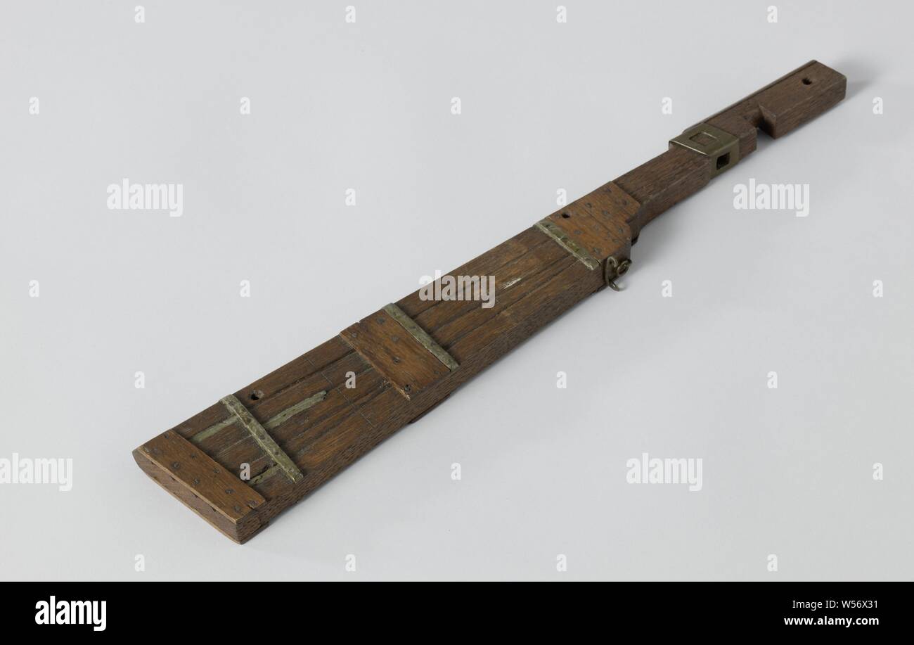Model of a Rudder with a Double Head, Simple model of rudder with ...