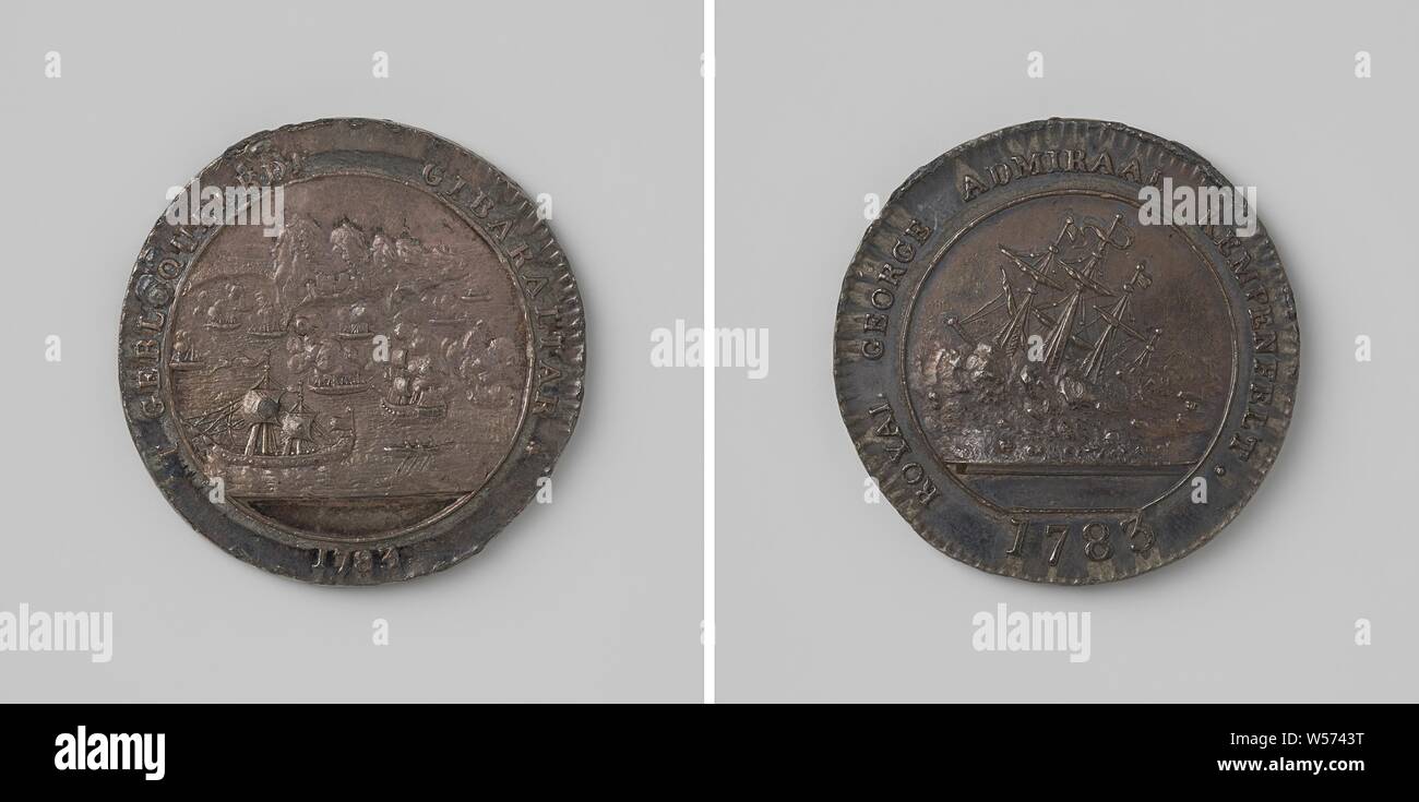 Siege of Gibraltar and the sinking of the Royal vessel of