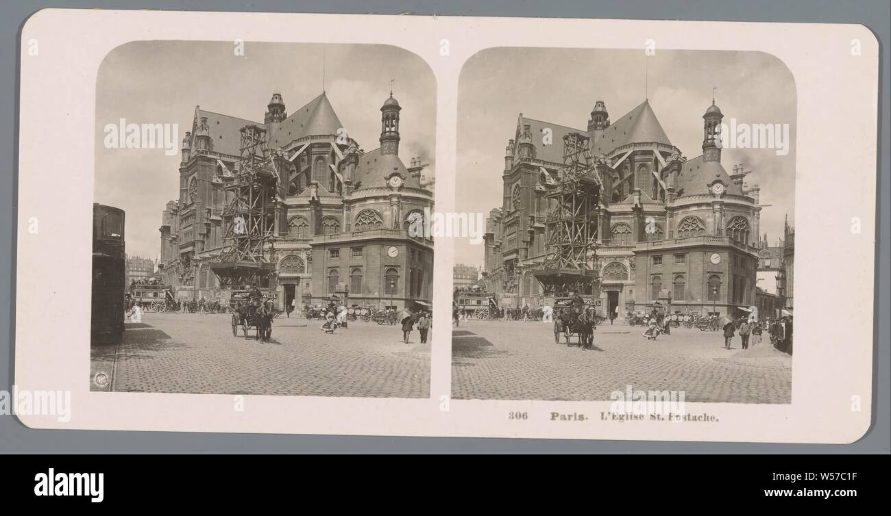 Exterior Of The église Saint Eustache In Paris Paris L - 