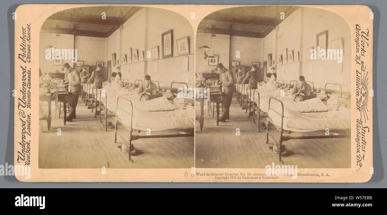 Ward at General Hospital No.10 formerly Gray College, Bloemfontein, S