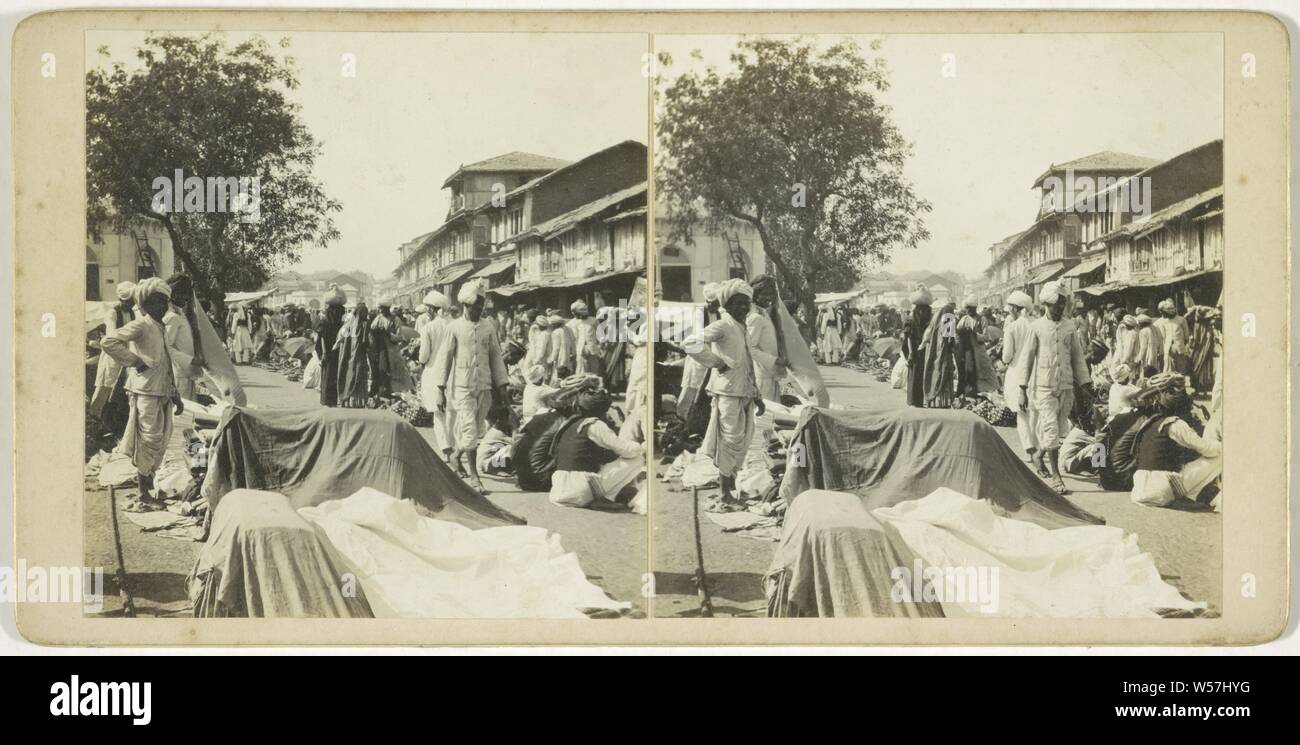 Bazaar at, anonymous, 1900 - 1920 Stock Photo