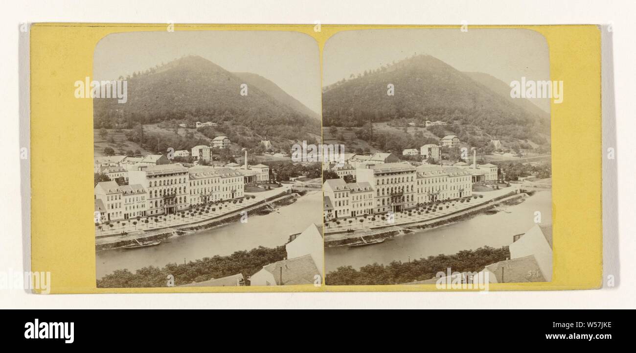 Panorama d'Ems, T (attributed to), 1860 - 1880 Stock Photo
