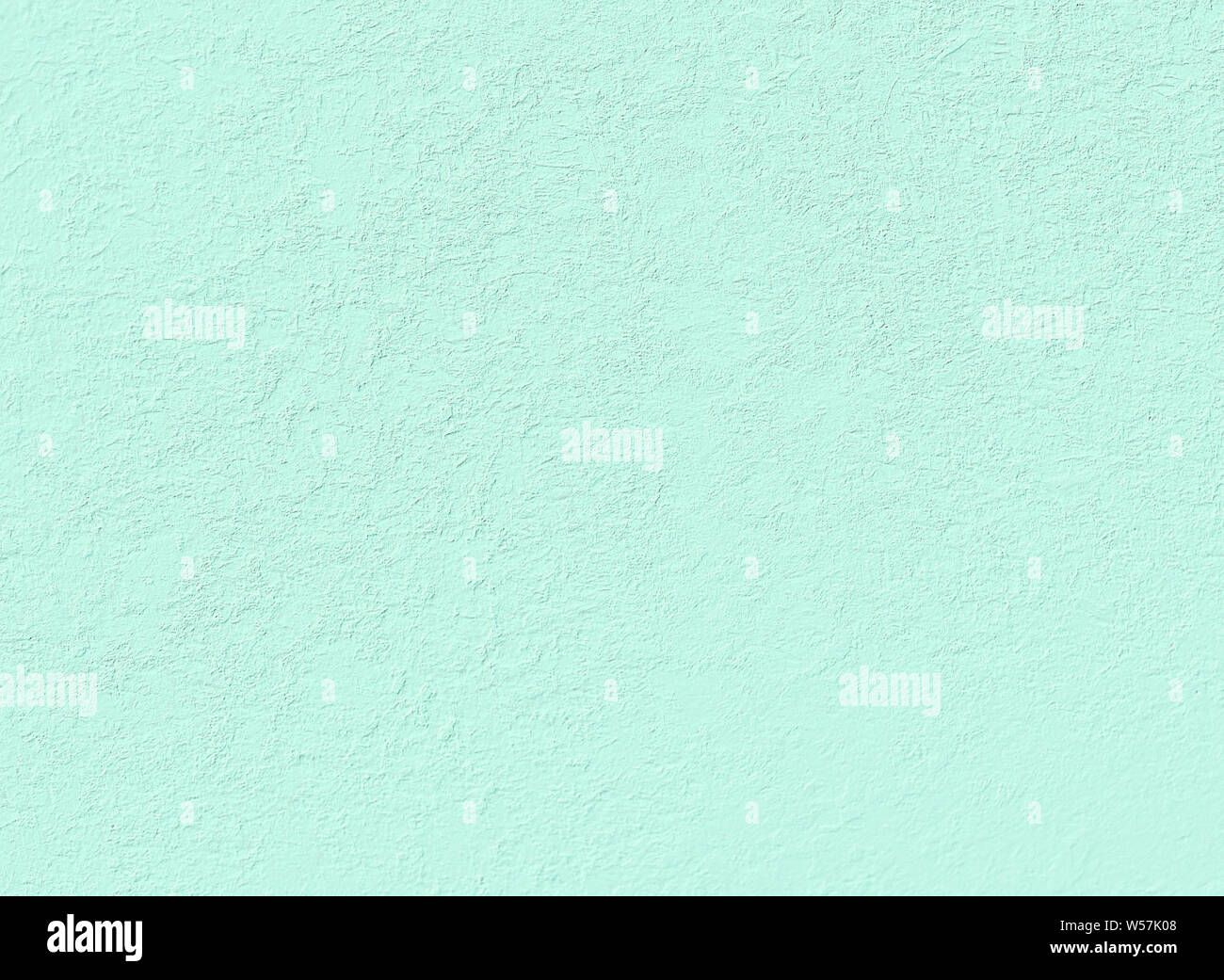 delicate light green stucco wall useful as a background Stock Photo
