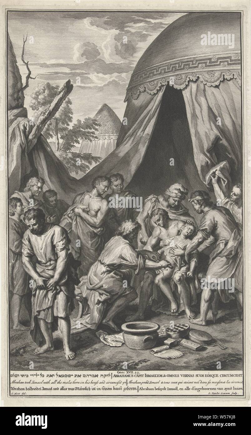 Circumcision Of Ishmael Abraham Circumcises His Son Ishmael