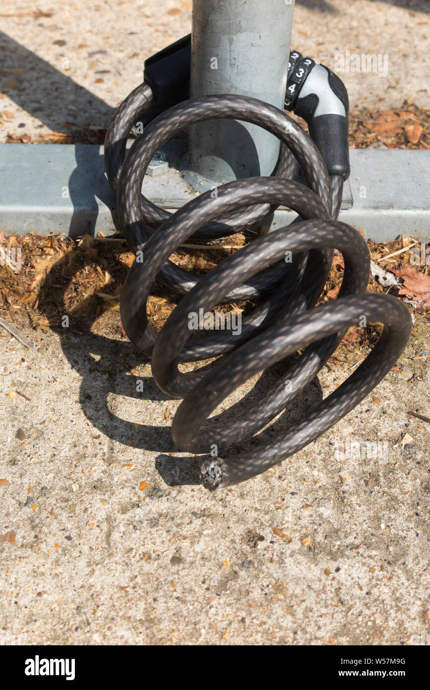 broken bike lock