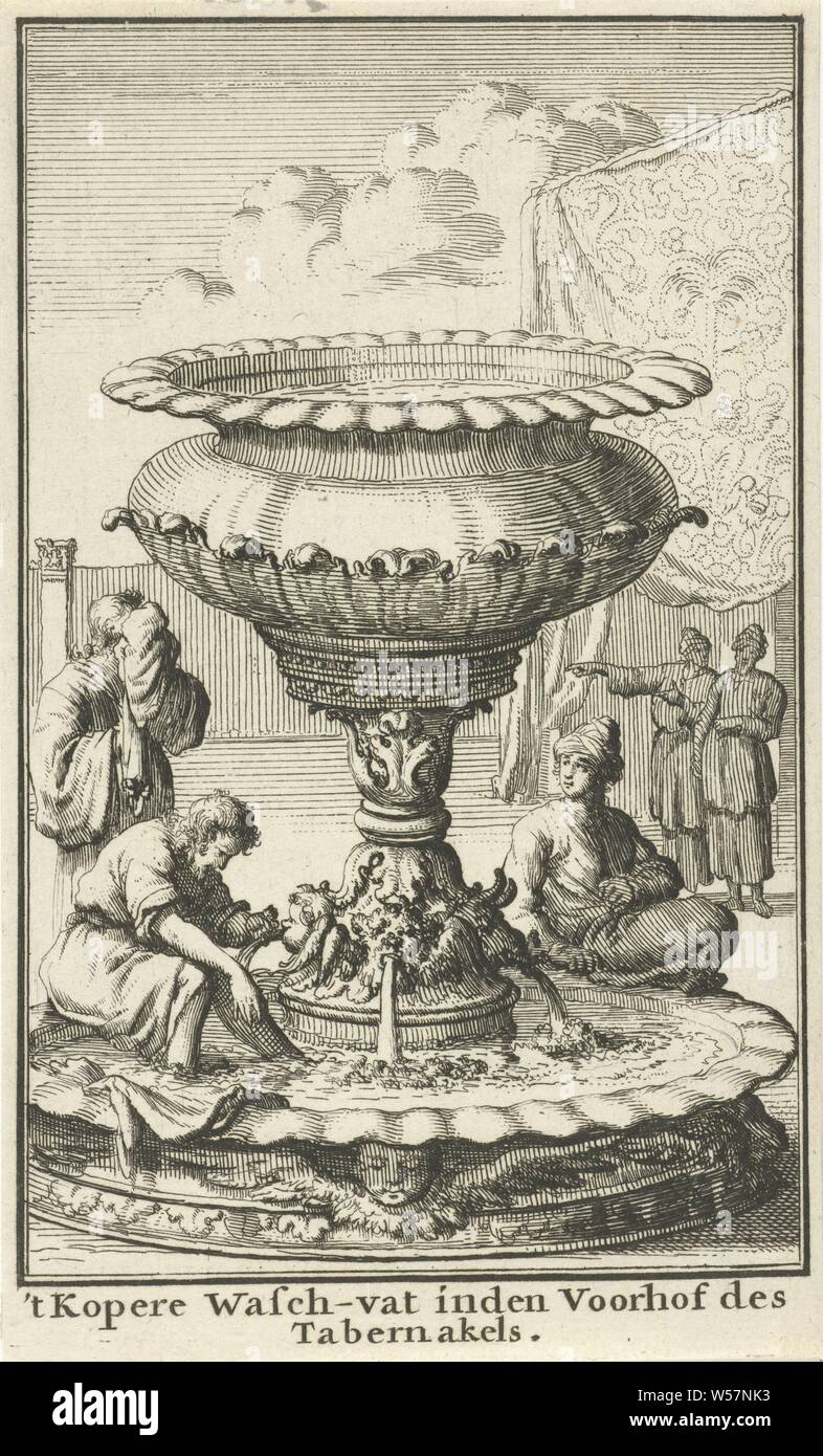 Copper washing vessel or basin in the court of the tabernacle The Copper Washing vessel in the