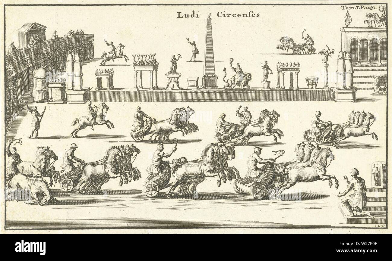 Roman Races Ludi Circenses Title On Object Print Upper Right Tom I P 107 Wagon Racing With Horses Jan Luyken Mentioned On Object 1690 Paper Etching H 104 Mm W 172 Mm Stock Photo Alamy Roman Races Ludi Circenses Title On Object Print Upper Right Tom I P 107 Wagon Racing With Horses Jan Luyken Mentioned On Object 1690 Paper Etching H 104 Mm W 172 Mm Stock Photo Alamy