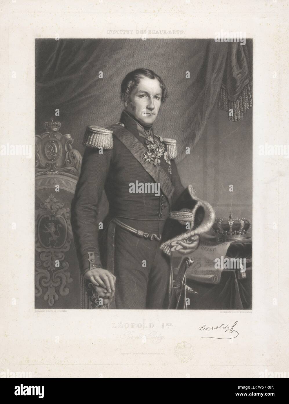 King leopold i of belgium hi-res stock photography and images - Alamy