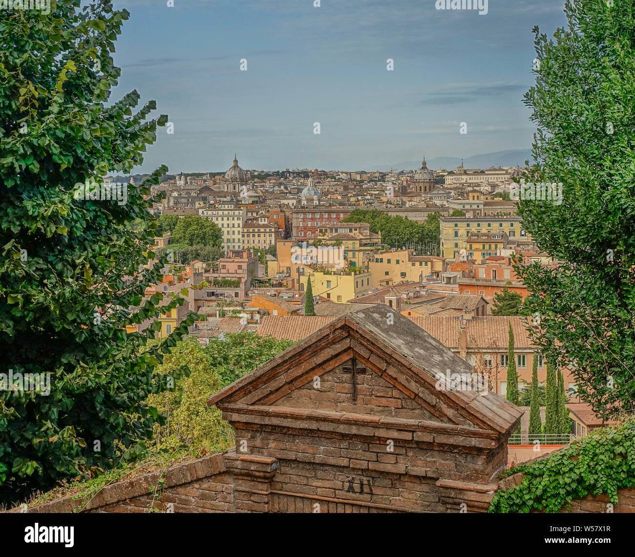 Aerial view rome downtown lazio hi-res stock photography and images - Alamy