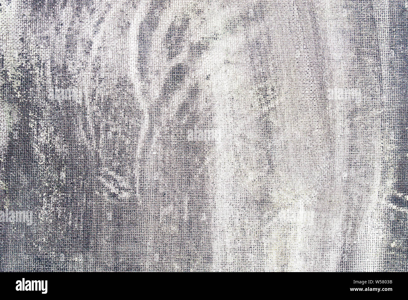 old gray painted artist canvas background texture Stock Photo - Alamy