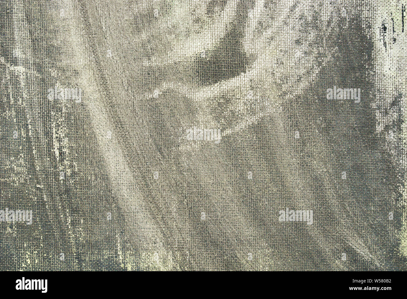old gray painted artist canvas background texture Stock Photo - Alamy