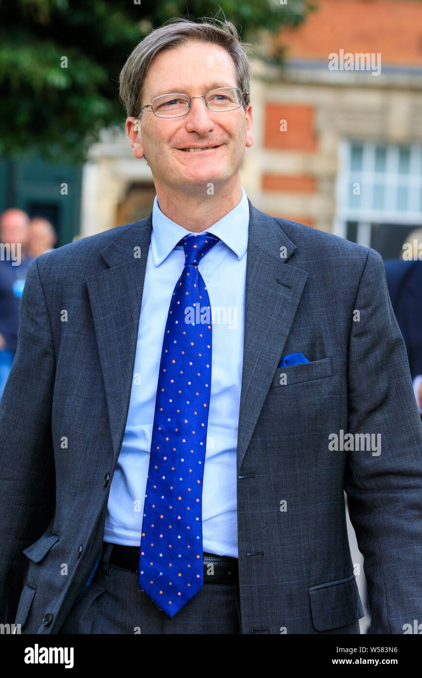 Dominic Grieve QC, MP British Conservative politician, Member of Parliament (MP) for Beaconsfield, smiling Stock Photo